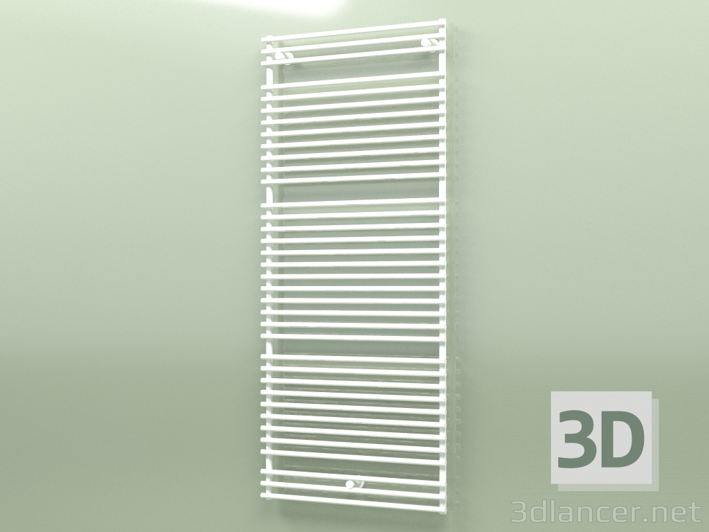 3d model Heated towel rail - Santorini (SAN 18 750 mm, RAL - 9016) - preview