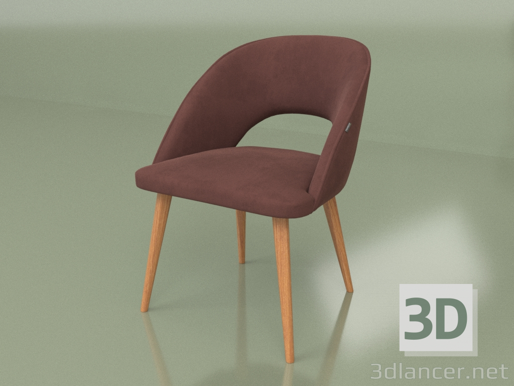 3d model Silla Rocco (patas Tin-101) - vista previa