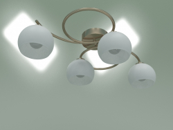 Lampadario a soffitto 30144-4 (bronzo antico)