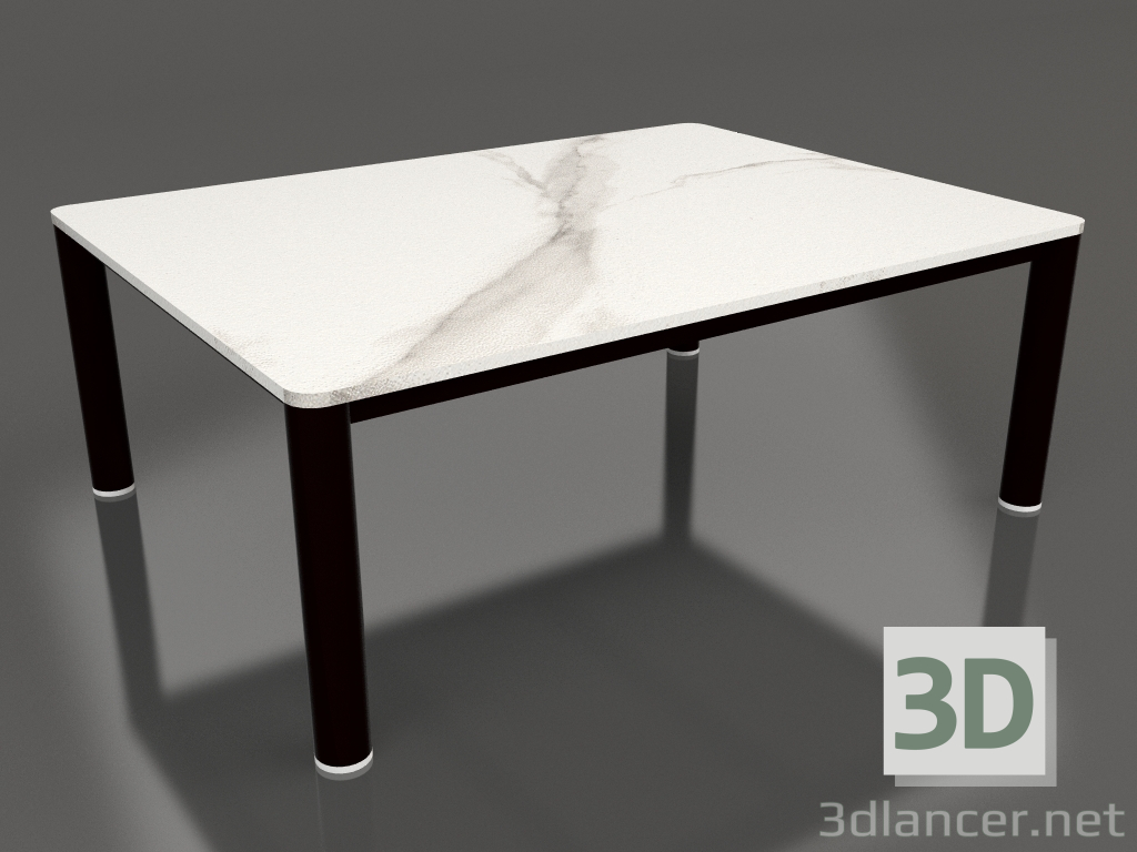 modèle 3D Table basse 70×94 (Noir, DEKTON Aura) - preview