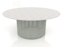 Mesa de comedor Ø180 (Gris cemento)