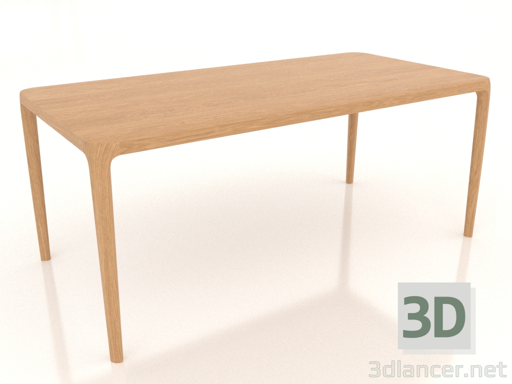modèle 3D Table à manger Kasauri 1800x900 mm (Chêne naturel) - preview modèle 3D Table à manger Kasauri 1800x900 mm (Chêne naturel) - preview