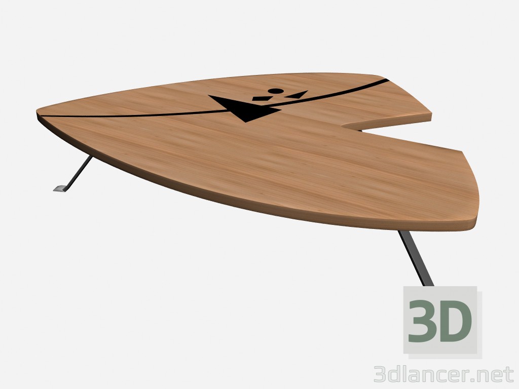 modèle 3D Table basse dans le Tango - preview