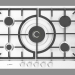 3D Modell Einbau-Gasherd (Kochfeld) PCQ715B90A - Vorschau