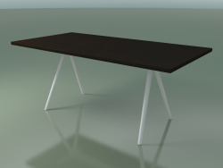 Table rectangulaire 5432 (H 74 - 90x180 cm, pieds 150 °, plaqué wengé L21, V12)