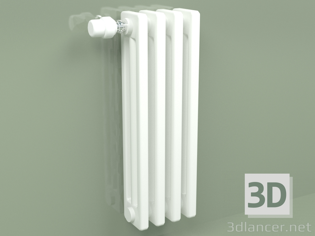 3D modeli Radyatör Delta Laserline (DL3, H 565 mm, RAL - 9016) - önizleme