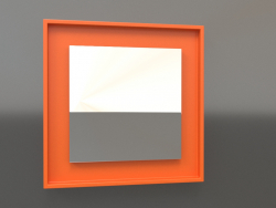 Miroir ZL 18 (400x400, orange vif lumineux)