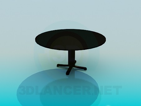 3d model Round table - preview