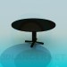 Modelo 3d Mesa-redonda - preview