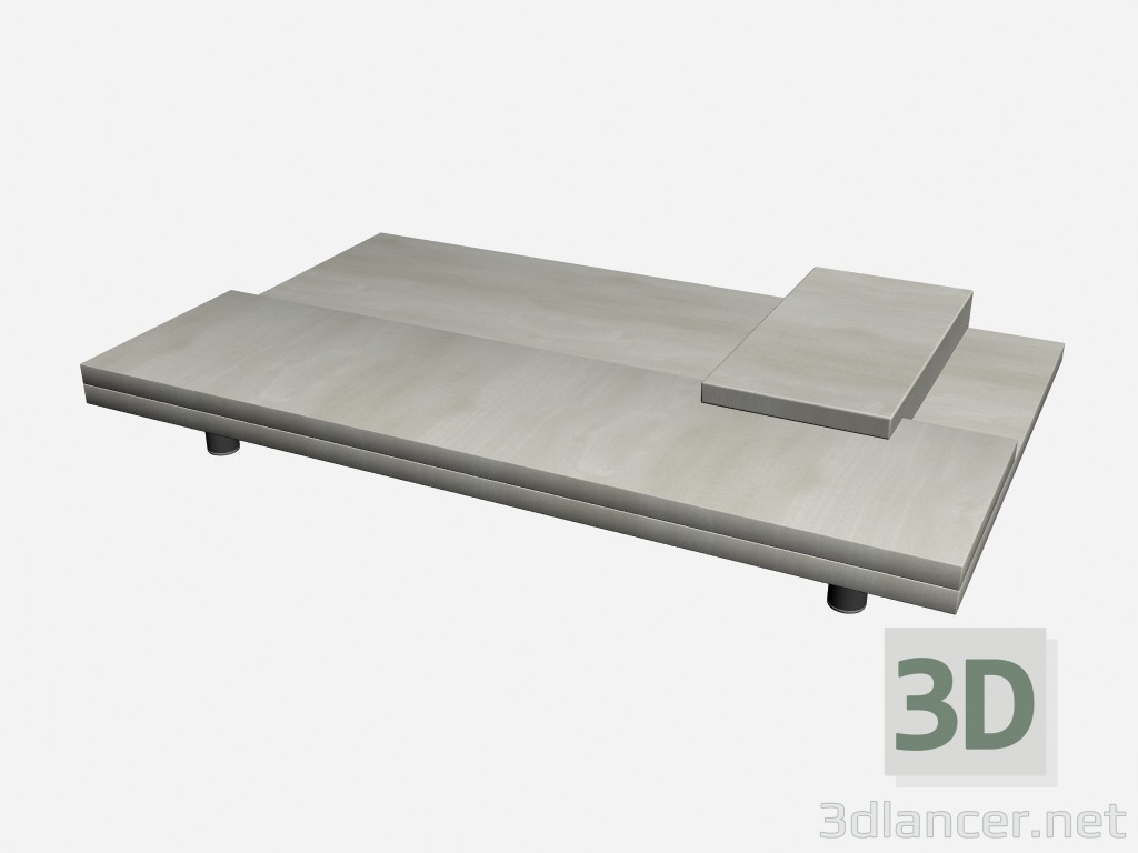 3d model Mesa de centro tiempo - vista previa