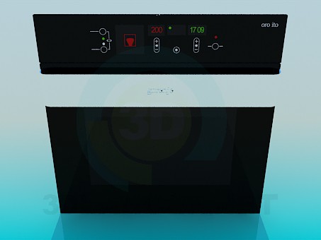 3d model Horno Gorenje - vista previa