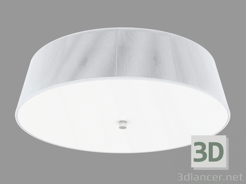 modello 3D plafoniera (C111012 4white) - anteprima