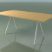 Modelo 3d Mesa retangular 5432 (H 74 - 90x180 cm, pés 150 °, carvalho natural folheado L22, V12) - preview