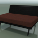 modello 3D Modulo centrale Lounge 4419 (L 120 cm, Nero) - anteprima