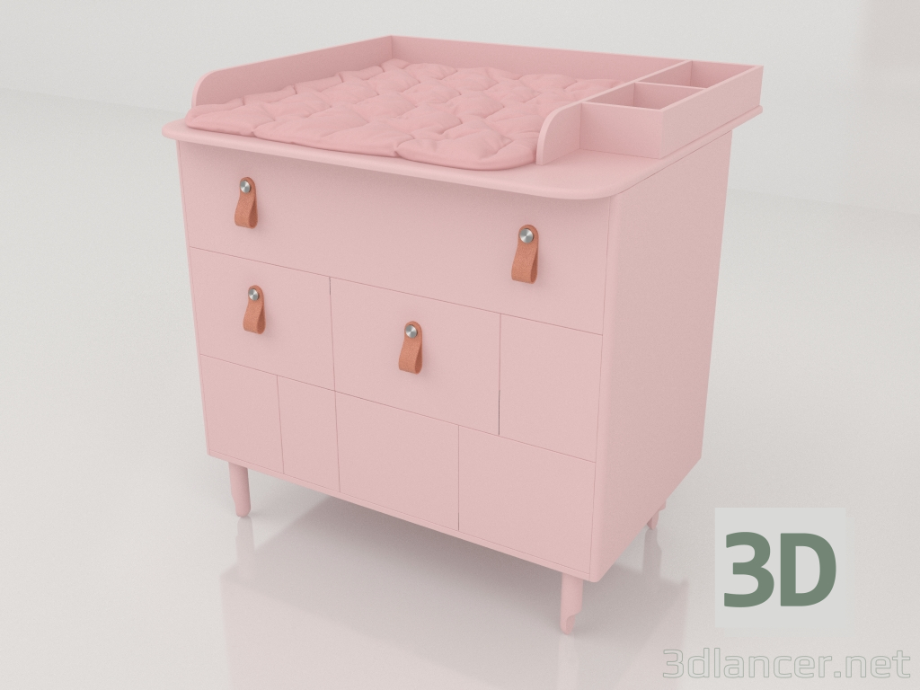 3d model Silla con orinal - vista previa