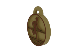Runner's souvenir medal