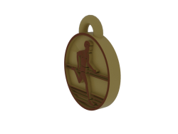 Runner's souvenir medal