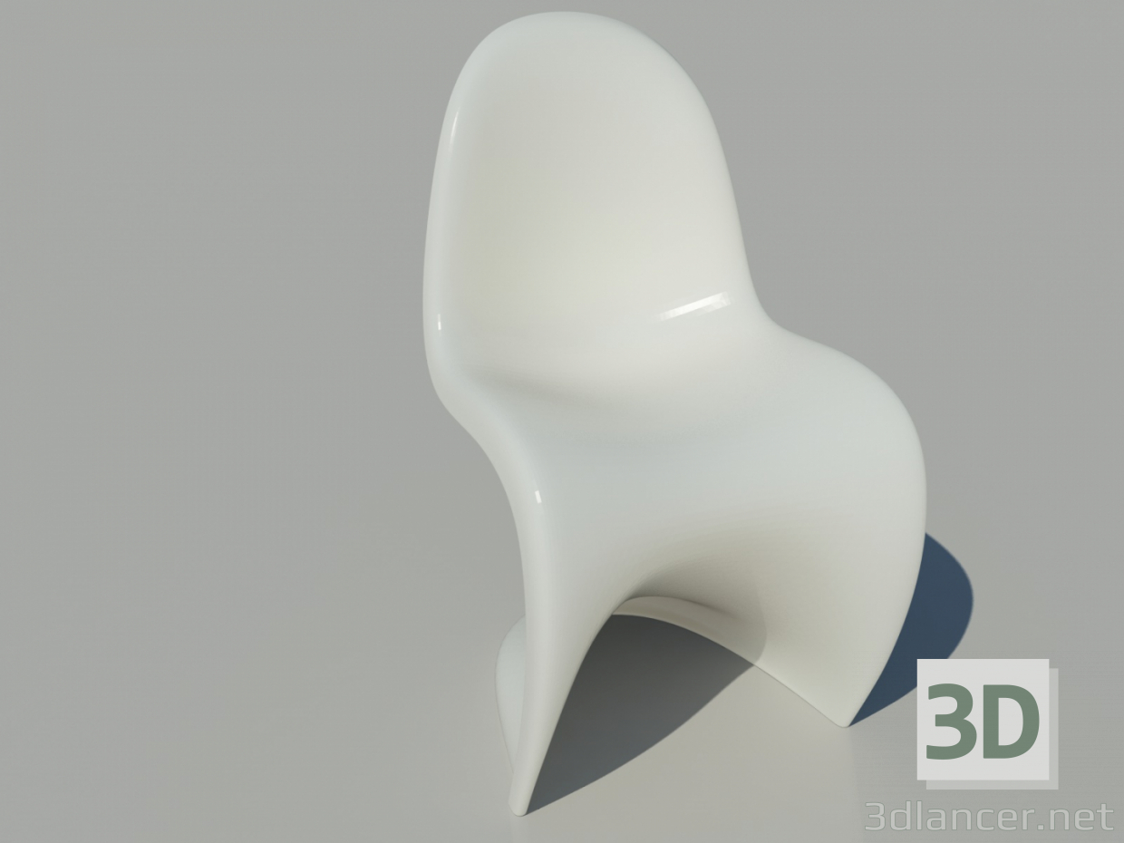 3D Modell Vitra Panton Stuhl - Vorschau