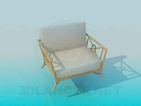 3d model Sillón - vista previa