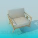 3d model Sillón - vista previa