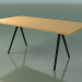 Modelo 3d Mesa retangular 5432 (H 74 - 90x180 cm, pés 150 °, carvalho natural folheado L22, V44) - preview