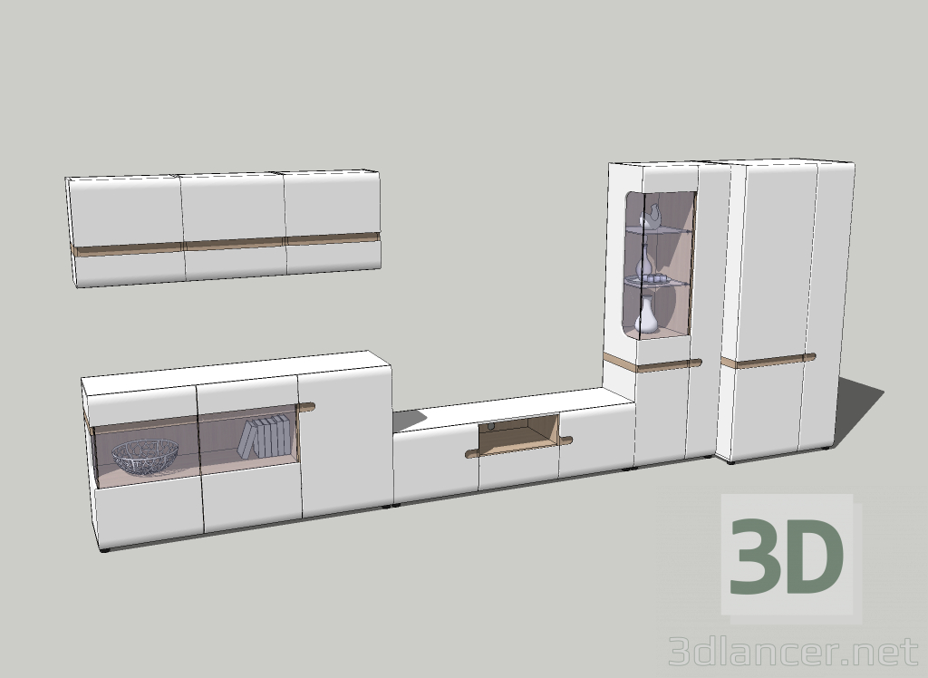 modello 3D di Cuffie modulari comprare - rendering