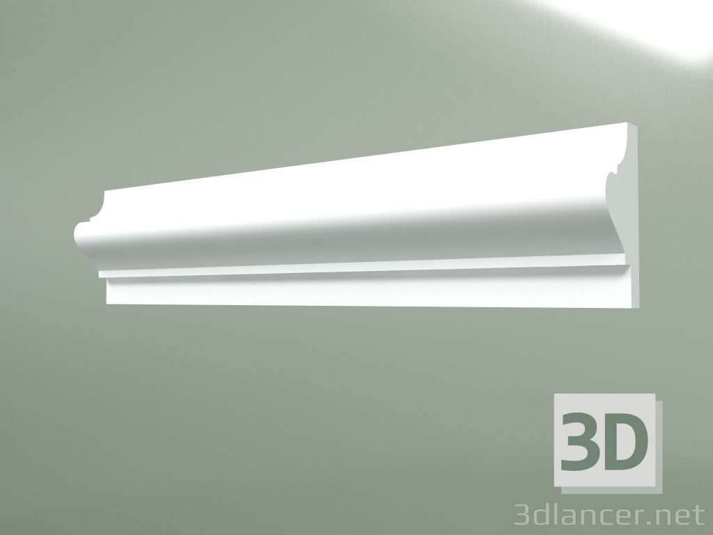 3d model Gypsum molding MT107 - preview