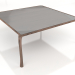 3d model Mesa de comedor Whity cuadrada (vidrio) 200x200 - vista previa