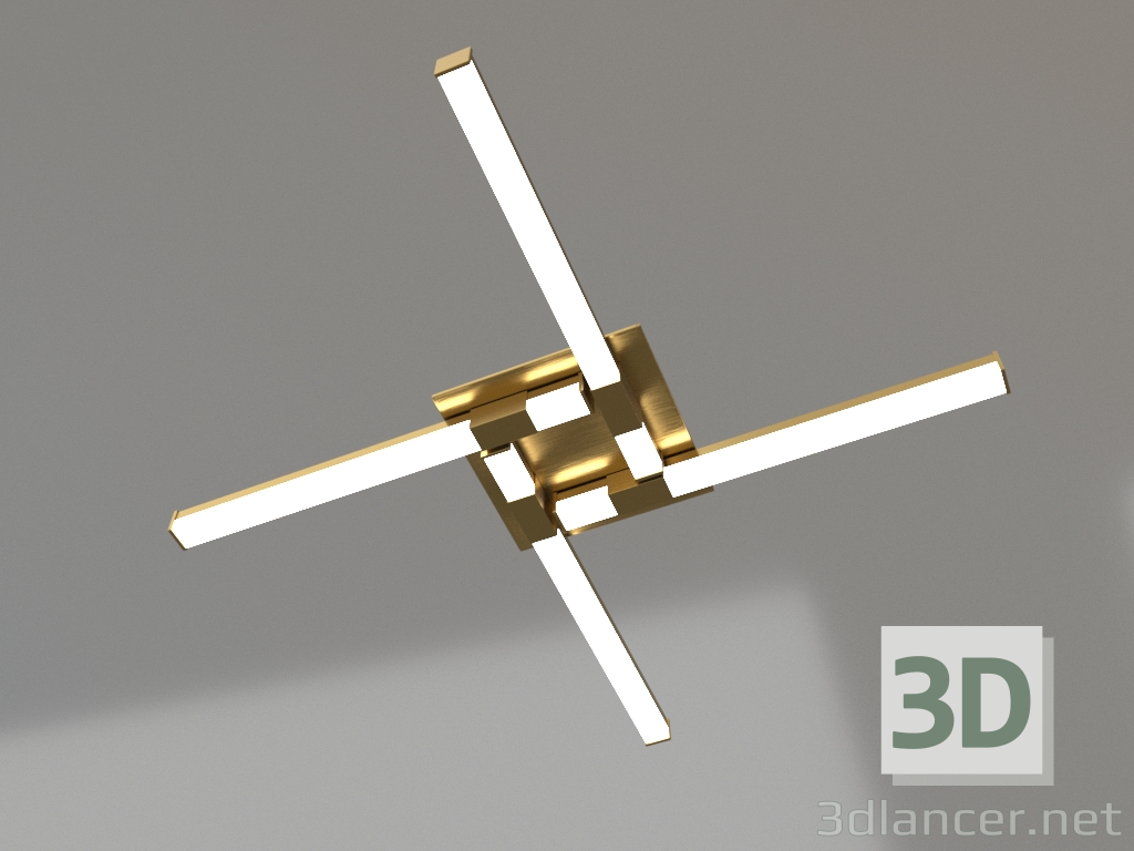 3d model Ceiling chandelier (6130) - preview