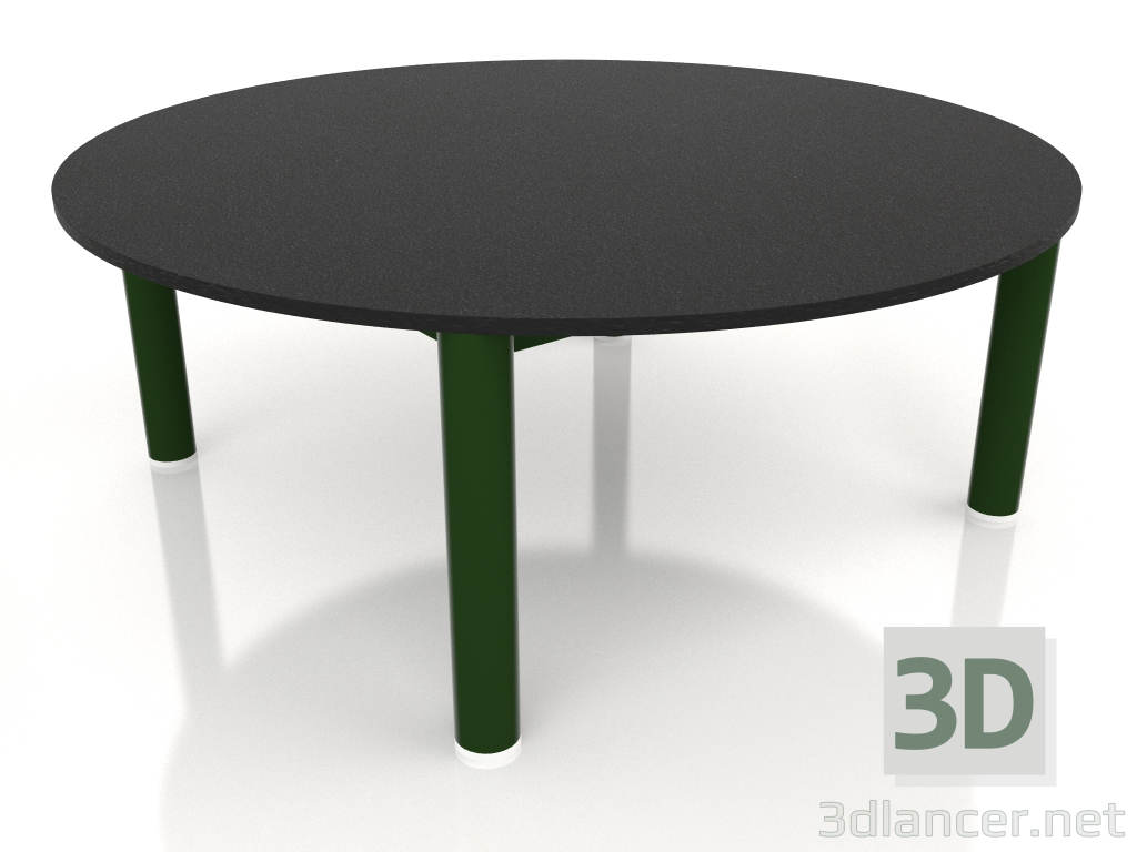 3d модель Стіл журнальний D 90 (Bottle green, DEKTON Domoos) – превью