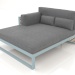 3d model XL modular sofa, section 2 left, high back (Blue gray) - preview