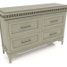 3d model Chest of drawers (2 sections) - preview