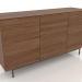 3d model Chest of drawers 1 1500 mm (light walnut) - preview