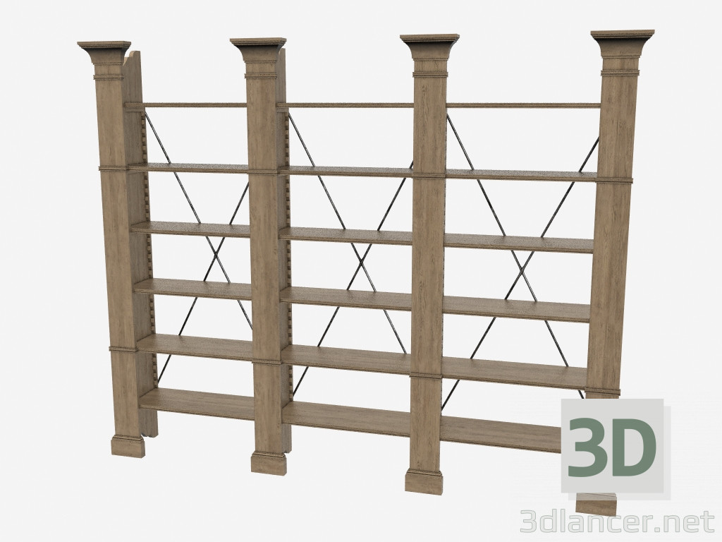 3D Modell Rack XAVIER TRIPLE (502,007 L) - Vorschau