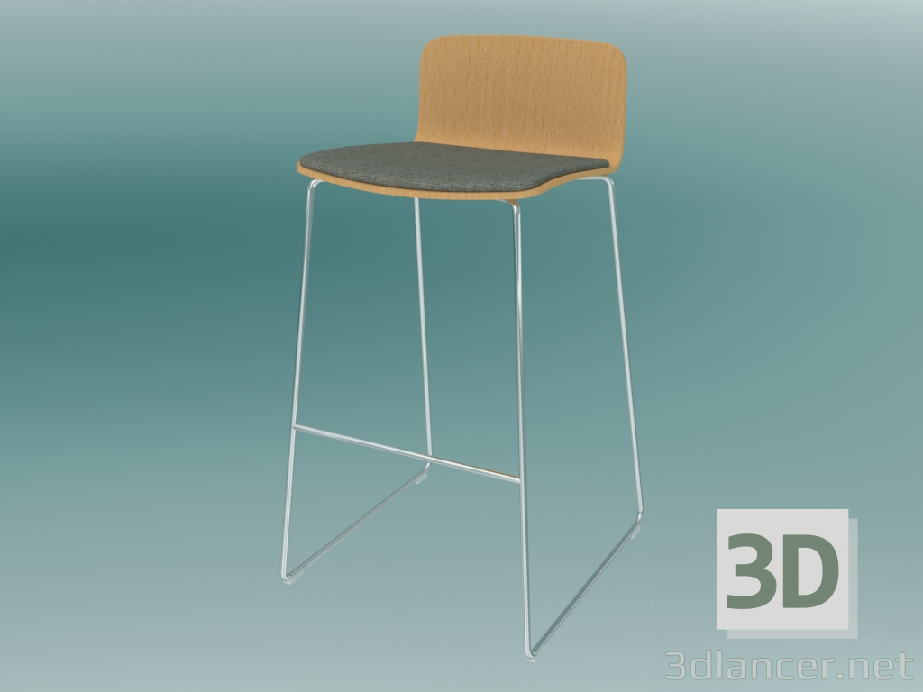 3D modeli Bar taburesi (K22CV) - önizleme