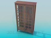 Cupboard-showcase