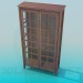 3D Modell Schrank-Vitrine - Vorschau