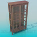 3D Modell Schrank-Vitrine - Vorschau