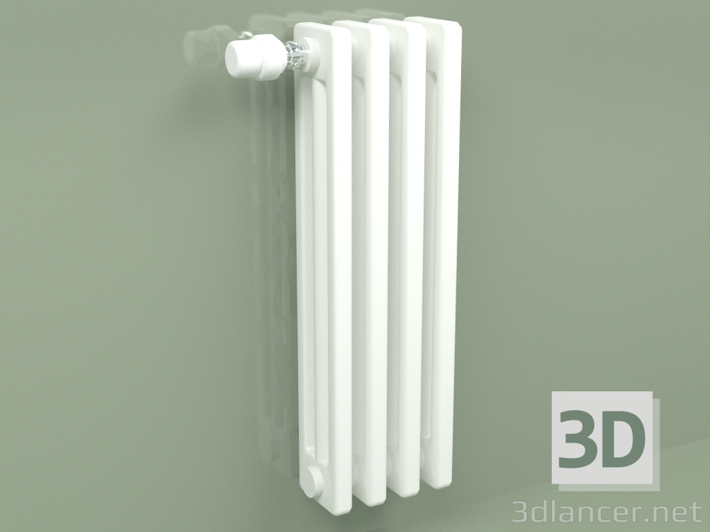 3D modeli Radyatör Delta Laserline (DL3, H 600 mm, RAL - 9016) - önizleme