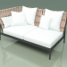 3d model Sofa module right 104 (Belt Rose) - preview