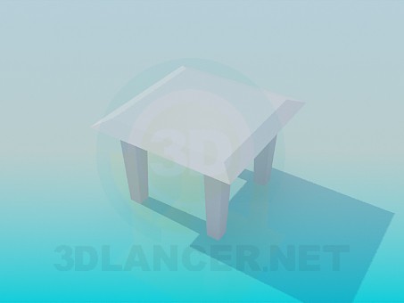 3d model Stool - preview