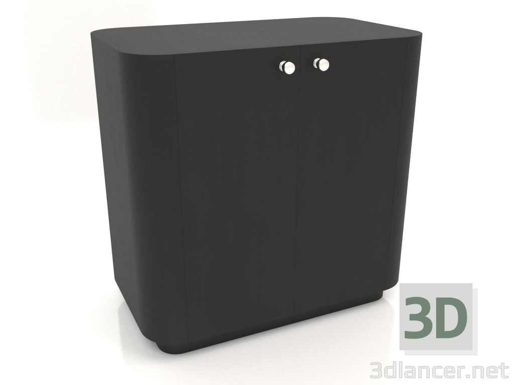 Modelo 3d Armário TM 031 (660x400x650, madeira preta) - preview