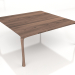 3d model Mesa de comedor Whity cuadrada 200х200 - vista previa