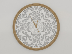 Reloj de pared REFINADO (oro, 1,5 m)