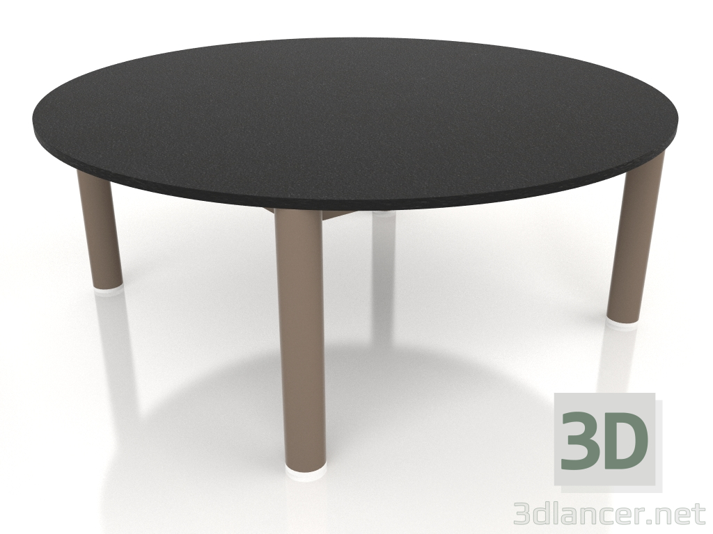 3d model Mesa de centro D 90 (Bronce, DEKTON Domoos) - vista previa