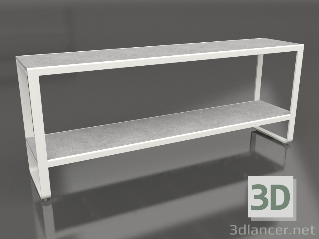 3d model Estante 180 (DEKTON Kreta, gris ágata) - vista previa