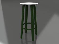 Tabouret haut (Vert bouteille)