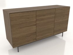 Chest of drawers 1 1500 mm (lightened ash walnut)