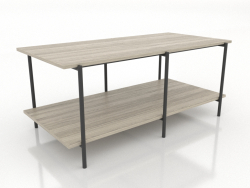 Table basse 2 1200 mm (chêne éclairci)