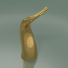 3d model Figurine Ceramic Corno (H 40cm, Gold) - preview